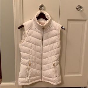 White Michael Kors Women’s Size 4 vest